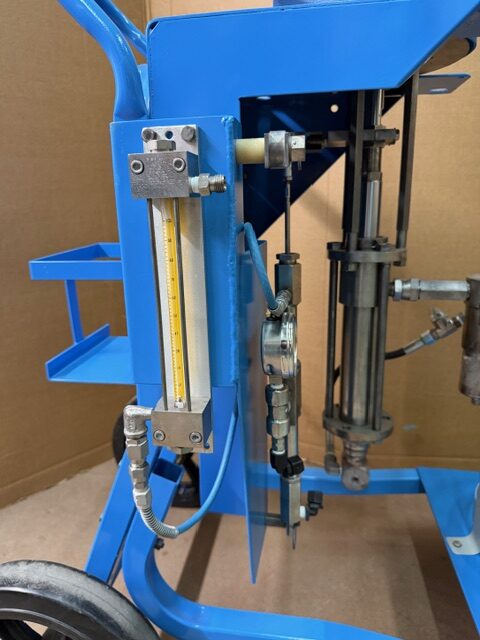 Binks Portable B5 Super Slave Gel-Coat or Resin Wet-Out System on Small Cart. 14:1 Ratio - Image 6