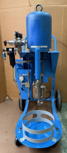 Binks Portable B5 Super Slave Gel-Coat or Resin Wet-Out System on Small Cart. 14:1 Ratio - Image 9